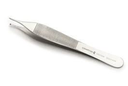 Covetrus Pinza de Tejidos Lisa 13 cm Titanio Quirúrgico Dientes 1x2 Agarre Seguro